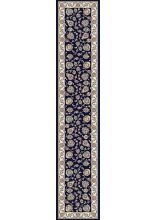 Dynamic Rugs ANCIENT GARDEN 57365 BLUE   2.2X11 Imgs Traditional Area Rugs